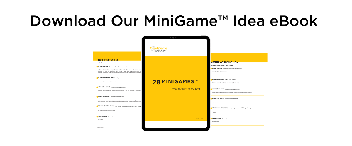 MiniGame Template and Checklist